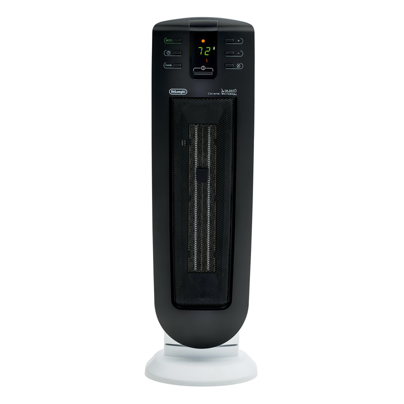 DeLonghi 1,500 Watt Portable Electric Fan Tower Heater & Reviews Wayfair